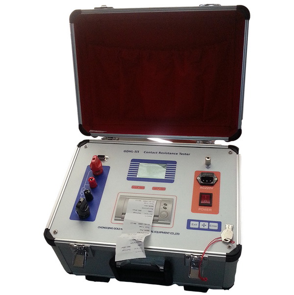 GDHL series 100A, 200A, 400A, 600A circuit breaker circuit resistance tester, contact resistance tester