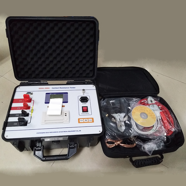 GDHL series 100A, 200A, 400A, 600A circuit breaker circuit resistance tester, contact resistance tester