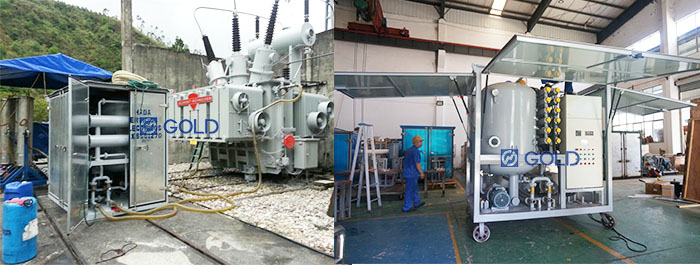 Machine ng filter ng langis ng transpormer (4)