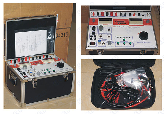 GDJB-III single-phase relay proteksyon tester handa na ipadala