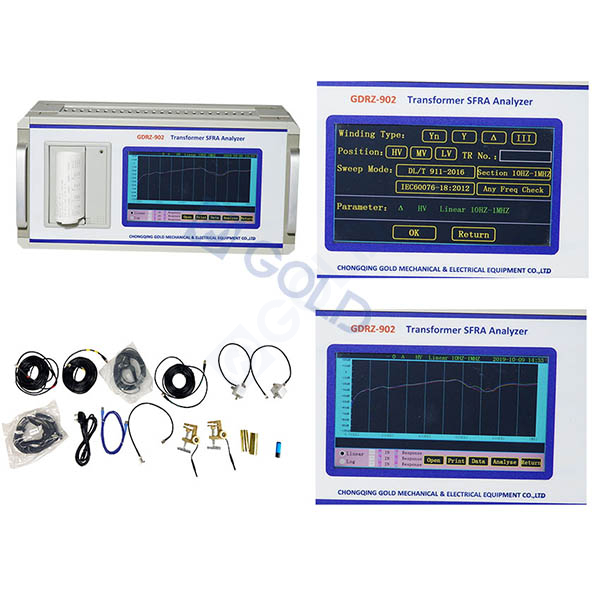 GDRZ-902 Transformer SFRA Sweep Frequency Response Analyzer