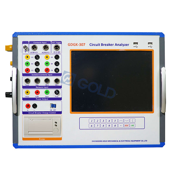 GDGK-307 Ganap na Awtomatikong Circuit Breaker Analyzer Switch Dynamic Contact Resistance Tester