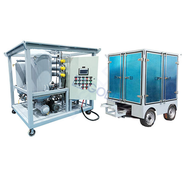 Transpormer langis purifier operasyon