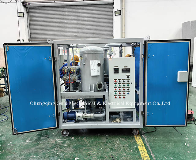 ZJA-2KY 2000L/H Dual-Level Transformer Oil Purifier ay handa nang ipadala