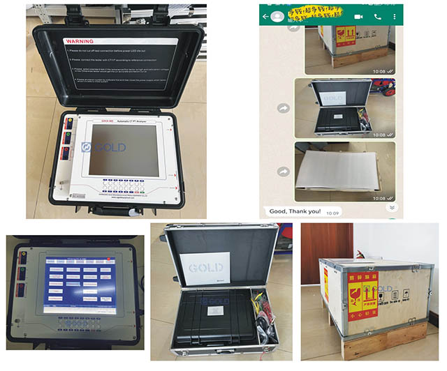 GDVA-405 0.02 % Katumpakan Awtomatikong CT PT Analyzer Handa para sa Pagpapadala