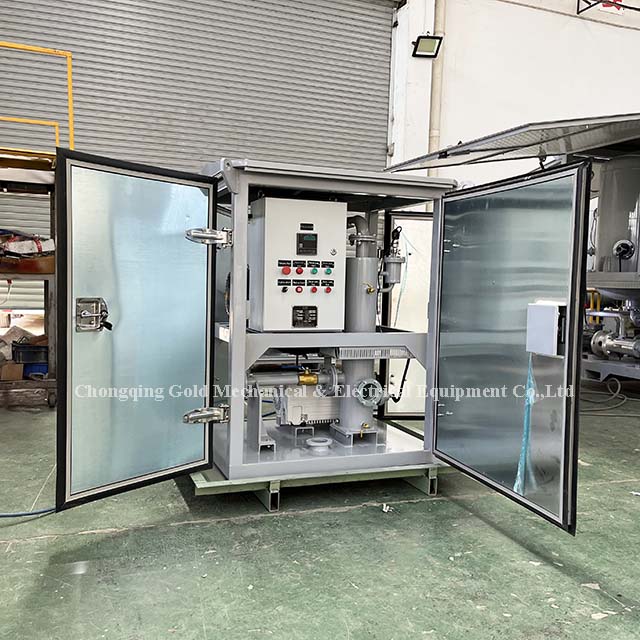 Transformer vacuum pumping unit