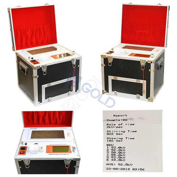 GDYJ-501 Ang mababang presyo ng China IEC60156 Transformer Oil BDV Test Kit