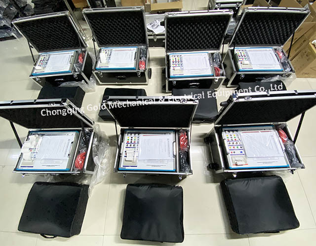 Pitong (7) Itinatakda ang GDGK-307 Buong Awtomatikong Circuit Breaker Analyzer Handa para sa Pagpapadala
