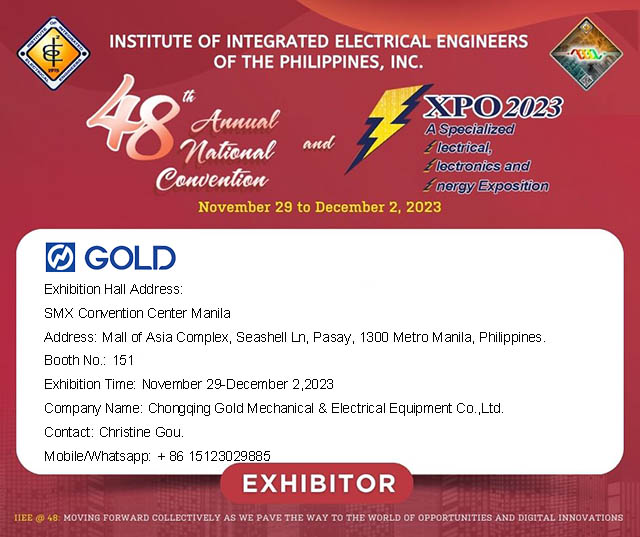IIEE 3E XPO 2023 at ang ika -48 Taunang Pambansang Convention ay gaganapin sa Maynila, Philippines 