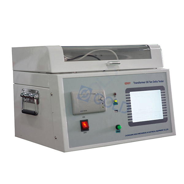 Gdgy awtomatikong insulating oil tan delta resistivity tester