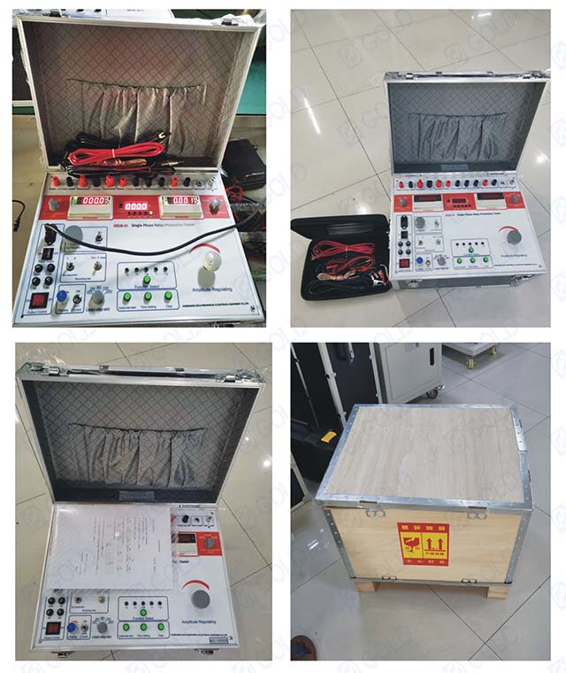GDJB-III Single Phase Relay Protection Tester Handa para sa Pagpapadala