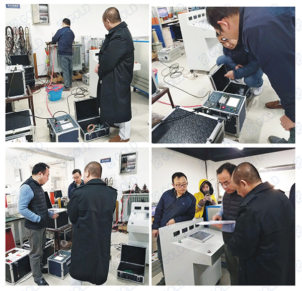 Customer mula sa Pilipinas Bumisita sa GOLD para sa inspeksyon